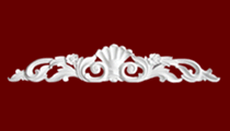 Prime Mouldings' Design Pediment Flowers PF-235 - Stucco Trims & Mouldings, Exterior Architectural Accents