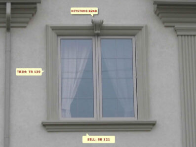 Prime Mouldings' Window Designs Window Main 13 - Stucco Trims & Mouldings, Exterior Architectural Accents