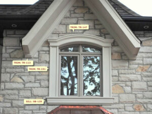 Prime Mouldings' Window Designs Window Main 14 - Stucco Trims & Mouldings, Exterior Architectural Accents