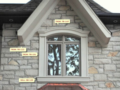 Prime Mouldings' Window Designs Window Main 14 - Stucco Trims & Mouldings, Exterior Architectural Accents