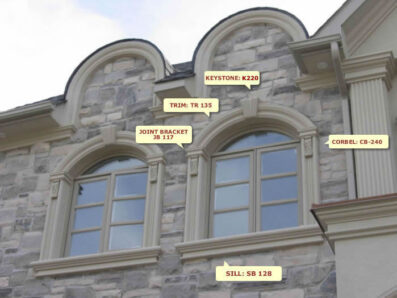 Prime Mouldings' Window Designs Window Main 16 - Stucco Trims & Mouldings, Exterior Architectural Accents