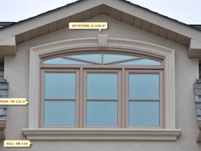 Prime Mouldings' Window Designs Window Main 17 - Stucco Trims & Mouldings, Exterior Architectural Accents