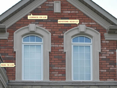 Prime Mouldings' Window Designs Window Main 24 - Stucco Trims & Mouldings, Exterior Architectural Accents
