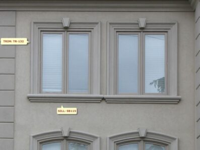 Prime Mouldings' Window Designs Window Main 32 - Stucco Trims & Mouldings, Exterior Architectural Accents
