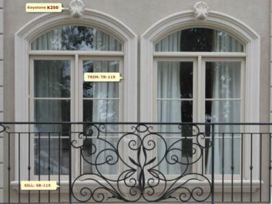 Prime Mouldings' Window Designs Window Main 36- Stucco Trims & Mouldings, Exterior Architectural Accents