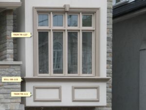 Prime Mouldings' Window Designs Window Main 38 - Stucco Trims & Mouldings, Exterior Architectural Accents