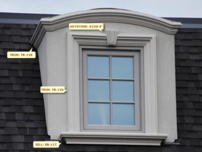 Prime Mouldings' Window Designs Window Main 41 - Stucco Trims & Mouldings, Exterior Architectural Accents