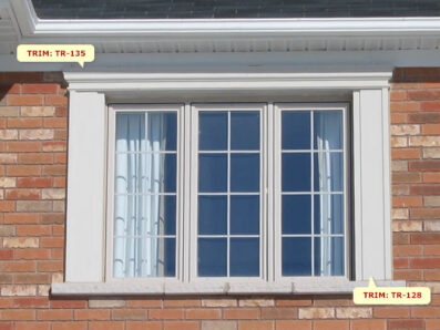 Prime Mouldings' Window Designs Window Main 44 - Stucco Trims & Mouldings, Exterior Architectural Accents