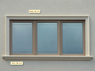 Prime Mouldings' Window Designs Window Main 45 - Stucco Trims & Mouldings, Exterior Architectural Accents