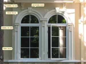 Prime Mouldings' Window Designs Window Main 48 - Stucco Trims & Mouldings, Exterior Architectural Accents