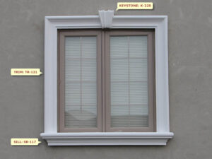 Prime Mouldings' Window Designs Window Main 58 - Stucco Trims & Mouldings, Exterior Architectural Accents