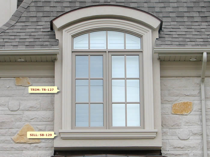 Prime Mouldings' Window Designs Window Main 66 - Stucco Trims & Mouldings, Exterior Architectural Accents