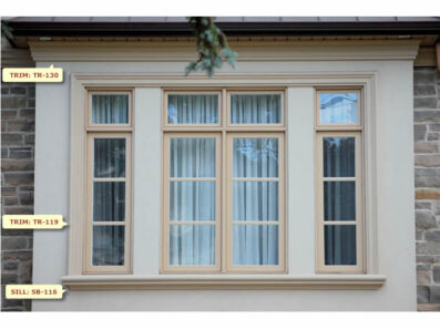 Prime Mouldings' Window Designs Window Main 68 - Stucco Trims & Mouldings, Exterior Architectural Accents