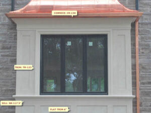 Prime Mouldings' Window Designs Window Main 70 - Stucco Trims & Mouldings, Exterior Architectural Accents