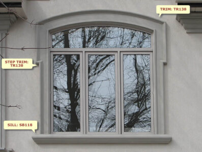 Prime Mouldings' Window Designs Window Main 71 - Stucco Trims & Mouldings, Exterior Architectural Accents