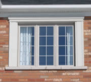 Prime Mouldings' Window Designs W-44 - Stucco Trims & Mouldings, Exterior Architectural Accents