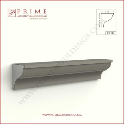 Prime Mouldings' cornice CR 114 - Stucco Trims & Mouldings, Exterior Architectural Accents