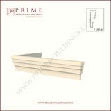 Prime Mouldings' cornice CR 128 - Stucco Trims & Mouldings, Exterior Architectural Accents