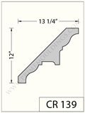 Prime Mouldings' cornice CR 139 - Stucco Trims & Mouldings, Exterior Architectural Accents