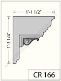 Prime Mouldings' cornice CR 166 - Stucco Trims & Mouldings, Exterior Architectural Accents