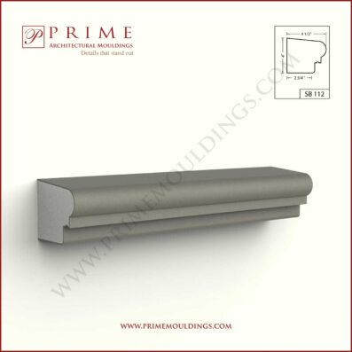 Prime Mouldings ' Sill and Band SB 112 - Stucco Trims & Mouldings, Exterior Architectural Accents