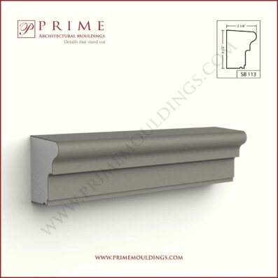 Prime Mouldings ' Sill and Band SB 113 - Stucco Trims & Mouldings, Exterior Architectural Accents