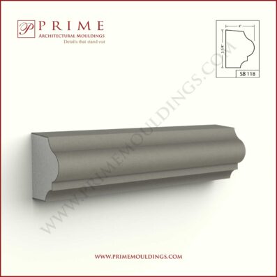 Prime Mouldings ' Sill and Band SB 118 - Stucco Trims & Mouldings, Exterior Architectural Accents