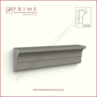 Prime Mouldings ' Sill and Band SB 124 - Stucco Trims & Mouldings, Exterior Architectural Accents