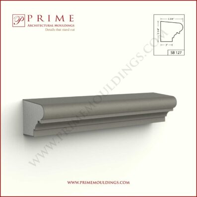 Prime Mouldings ' Sill and Band SB 127 - Stucco Trims & Mouldings, Exterior Architectural Accents