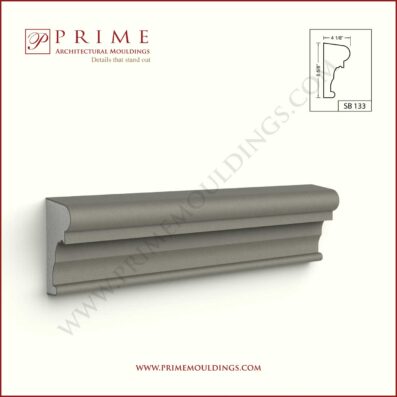 Prime Mouldings ' Sill and Band SB 133 - Stucco Trims & Mouldings, Exterior Architectural Accents