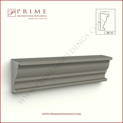 Prime Mouldings ' Sill and Band SB 137 - Stucco Trims & Mouldings, Exterior Architectural Accents