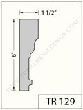 Prime Mouldings ' Trim TR 129 - Stucco Trims & Mouldings, Exterior Architectural Accents