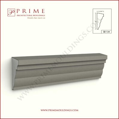 Prime Mouldings ' Sill and Band SB 134 - Stucco Trims & Mouldings, Exterior Architectural Accents