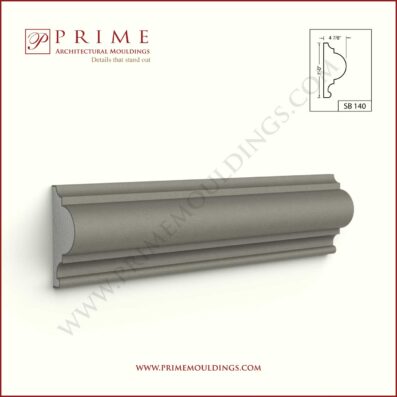 Prime Mouldings ' Sill and Band SB 140 - Stucco Trims & Mouldings, Exterior Architectural Accents