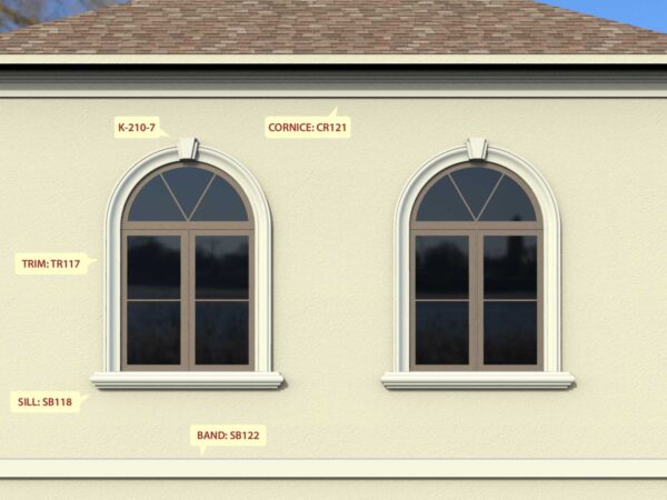 Prime Mouldings' Design Ideas DI-42 - Stucco Trims & Mouldings, Exterior Architectural Accents