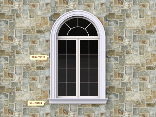 Prime Mouldings' Window Designs W-72 - Stucco Trims & Mouldings, Exterior Architectural Accents